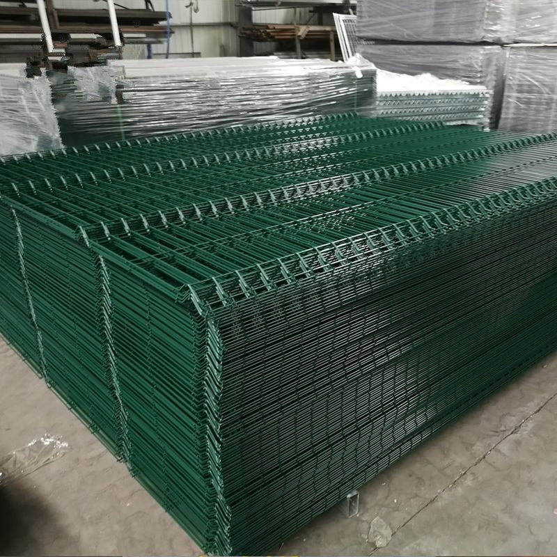 3D Fence Net PVC Strip Mesh Weld Used Wire Cloture Rigide Valla De Malla Metalica Panels Easily Assembled 3D Fencing Garden