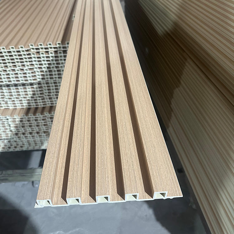 Outdoor Composite Wall Panel Exterior WPC Wood Plastic Composite Co Extrusion Wall Cladding