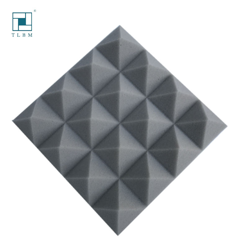 China Good Quality Factory Supplier 30*30*5cm Pyramid Color Acoustic Foam Panel