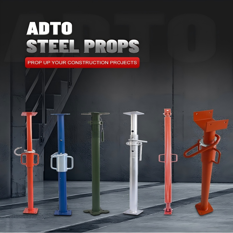 Screw Jack Formwork Used Shoring Prop Puntales Metalicos Para