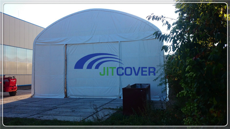 Big Outdoor Steel Warehouse Prefab Garage Storage Shelter Dome Tent (JIT-40197)