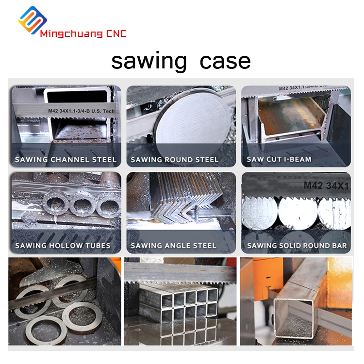 Ленточная пила по металлу промышленная горизонтальная GB4230x