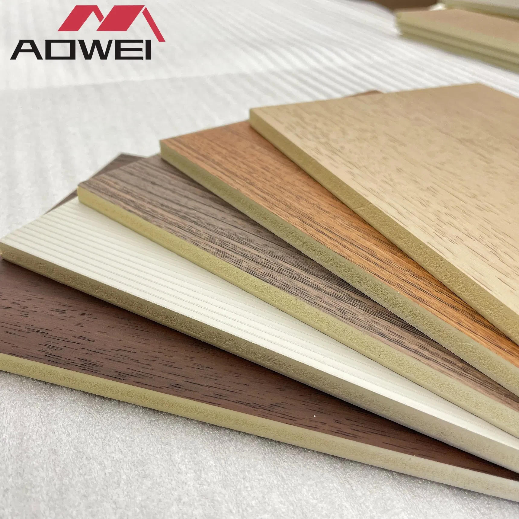 Waterproof Modern Architectural Style Scratch-Resistant 3D Bamboo WPC Flat Wall Panel