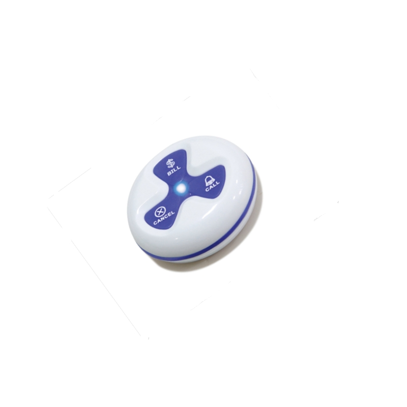 Wireless Paging System Guest Table Call Button