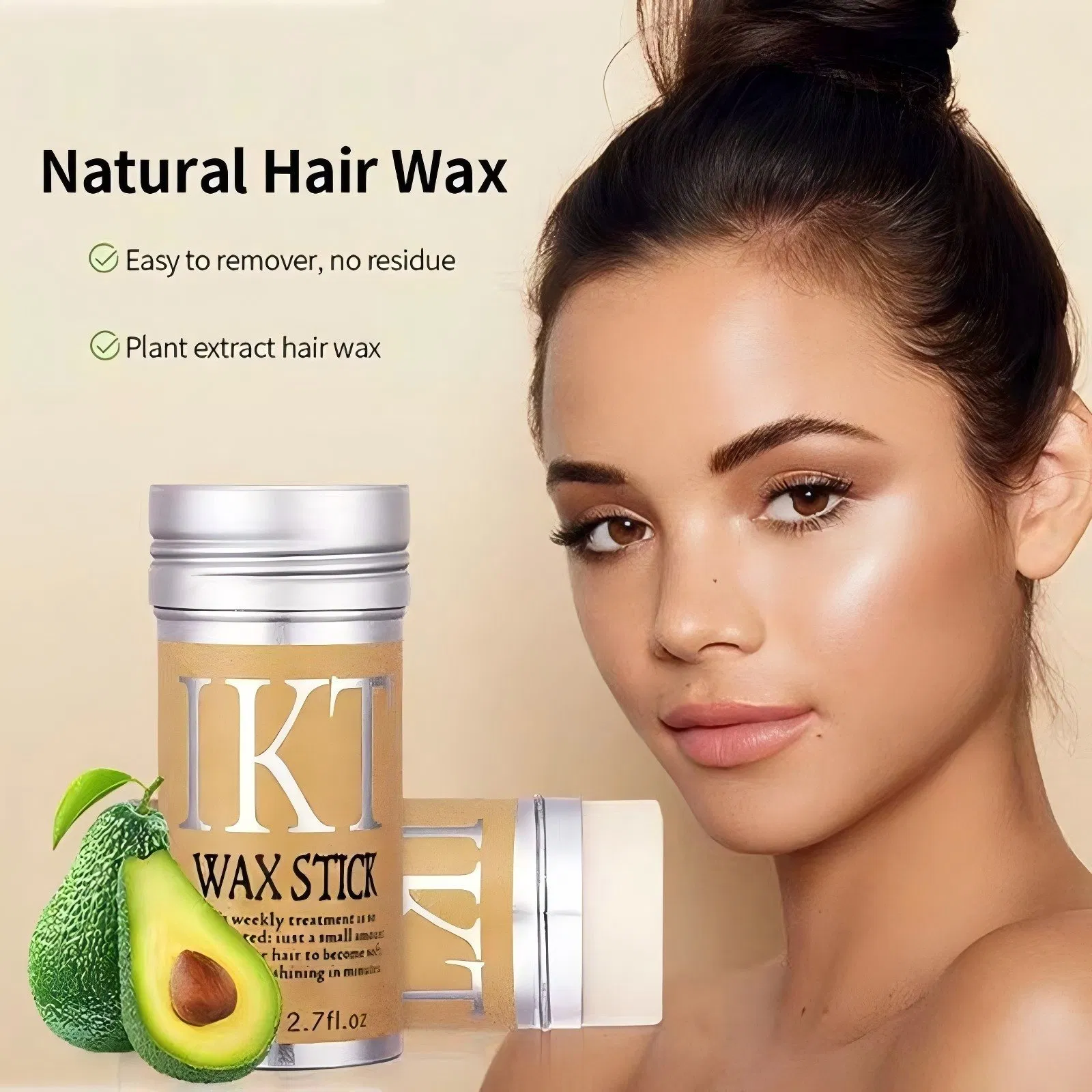 Styling Cream Hair Wax Stick Broken Hair Artifact Hair Styling Cream
