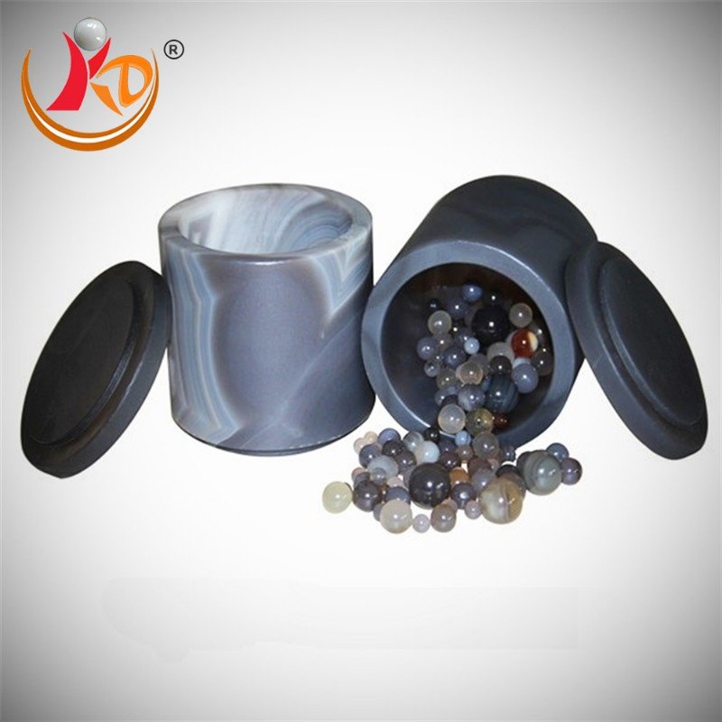 Premium Natural Agate Jar for Planetary Ball Mill, Suitable for R&D and Sample Preparation