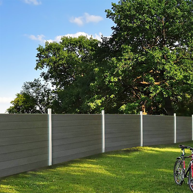 Factory Price Outdoor Embossing/Sanding/Brushing/Customized 1.2m*1.2m, 1.5m*1.5m, 1.8m*1.8m, Customized Co Extrusion 2ND Generation Cattle WPC Fence