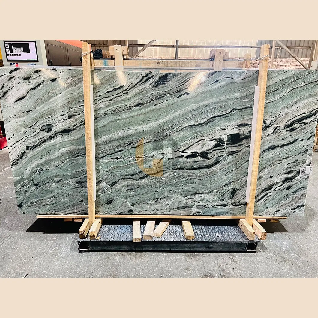 Factory Price Cloud Emerald Marble for Wall/Tile/Countertop/Kitchen/Bathroom for Home Hotel Decor