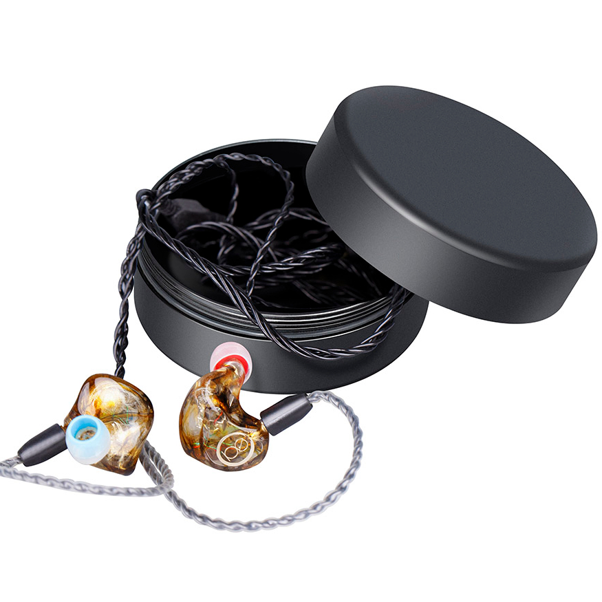 Aluminum Alloy Iem Carrying Box Earphone Storage Case