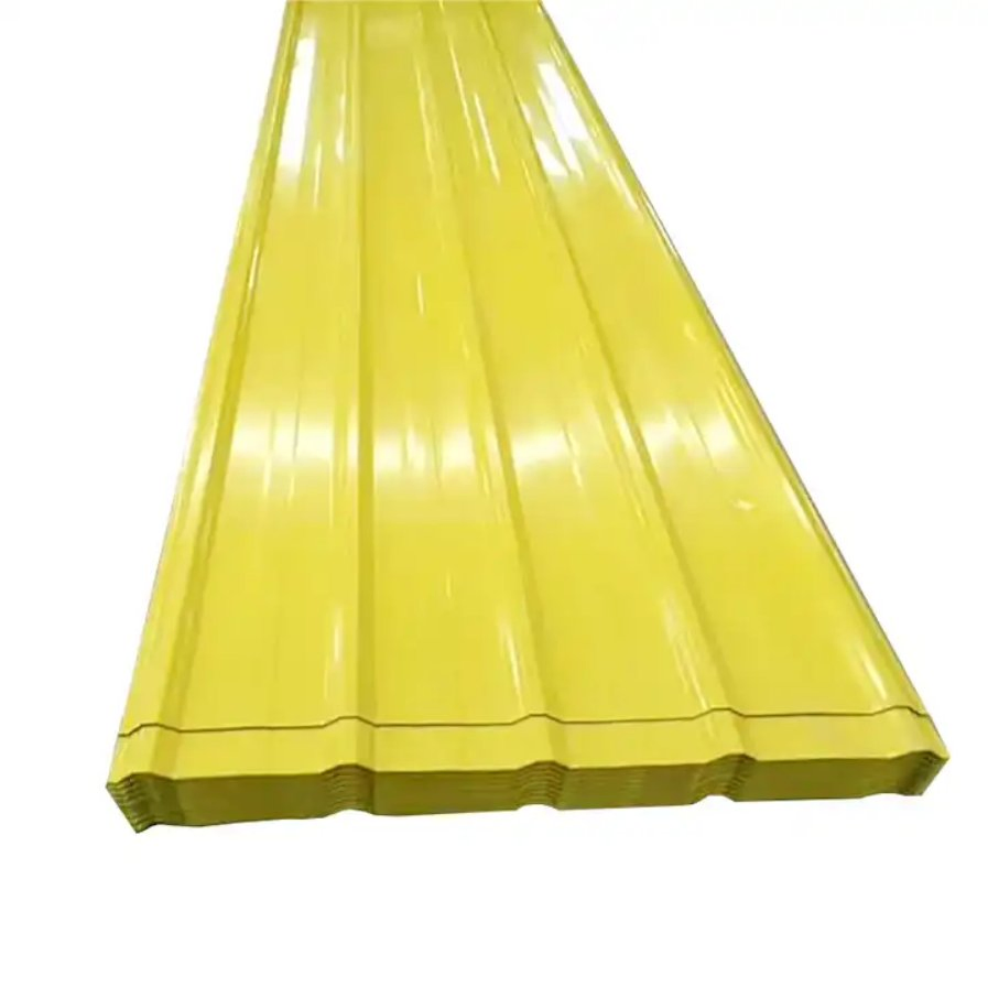 PPGI Galvanized Corrugated Roofing Sheet Color Coating Steel Roofing Sheet Factory Price