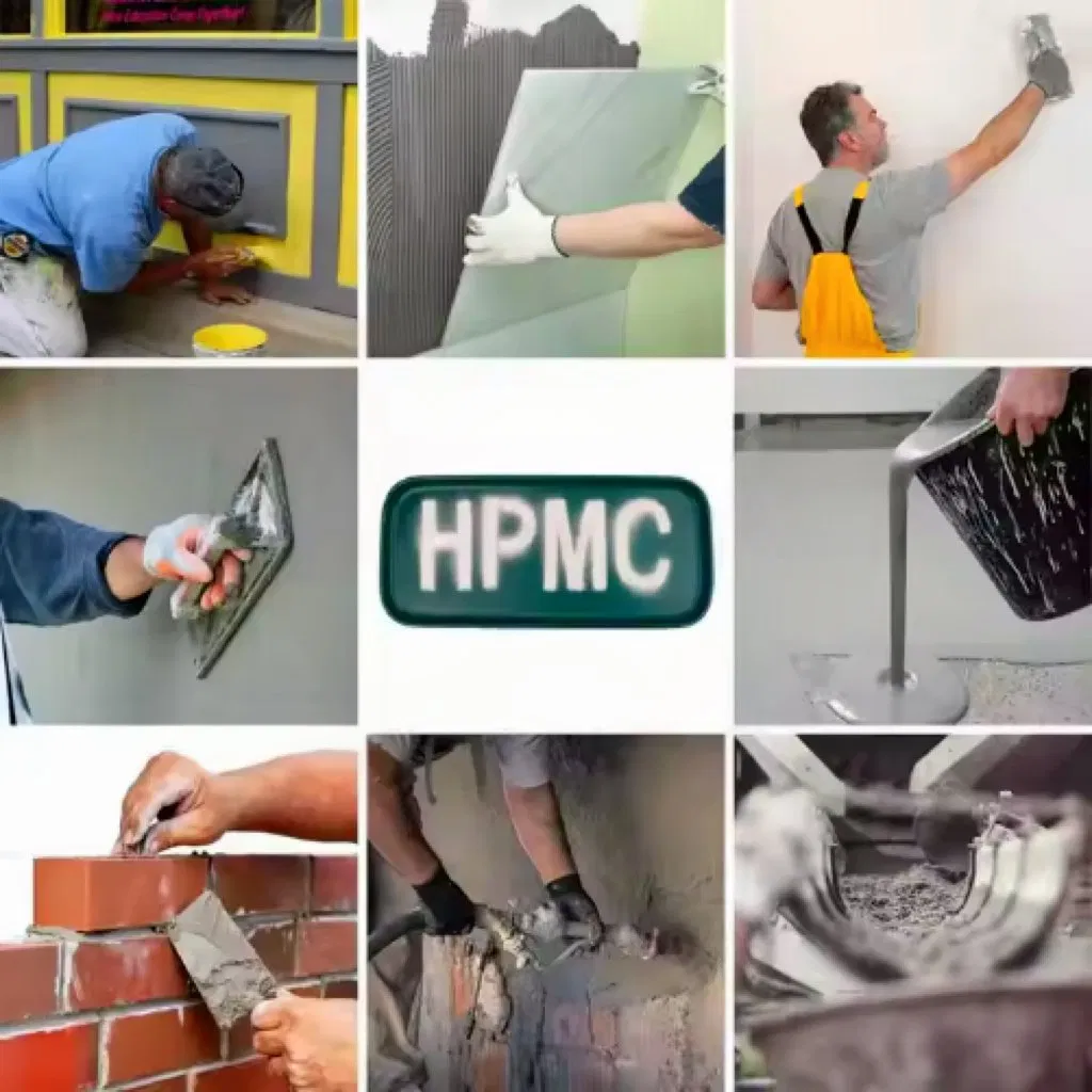 Hydroxypropyl Methyl Cellulose for Enhanced Adhesion in Construction Projects High Water Retention Agent Instant Mortar Putty Additive HPMC