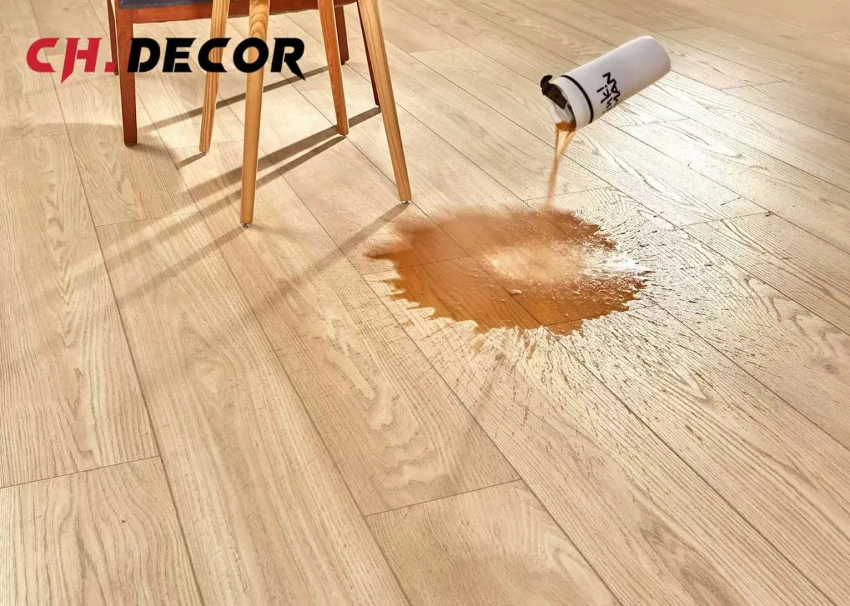 Premium Brown HDF Laminate Flooring 8mm to 12mm Thickness