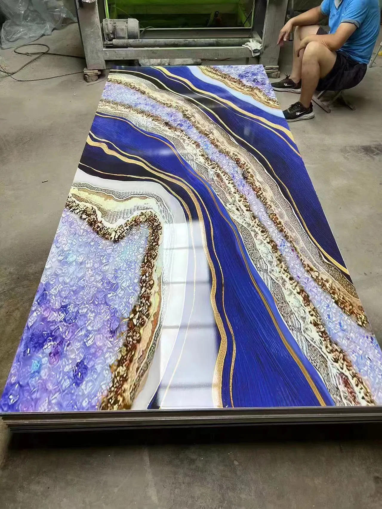 Factory Direct Supply PVC Ceiling Panel Turkey PVC Ceiling Panel UV PVC Marble Sheet