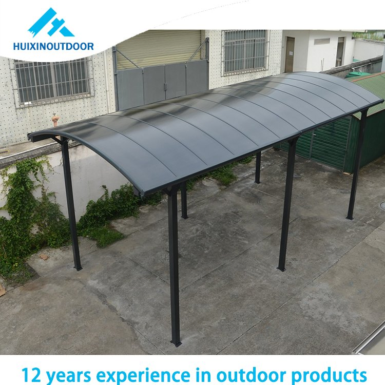 Sun Shade Aluminum Panel Car Wash Transparent Part Metal for RV Car Port Tent