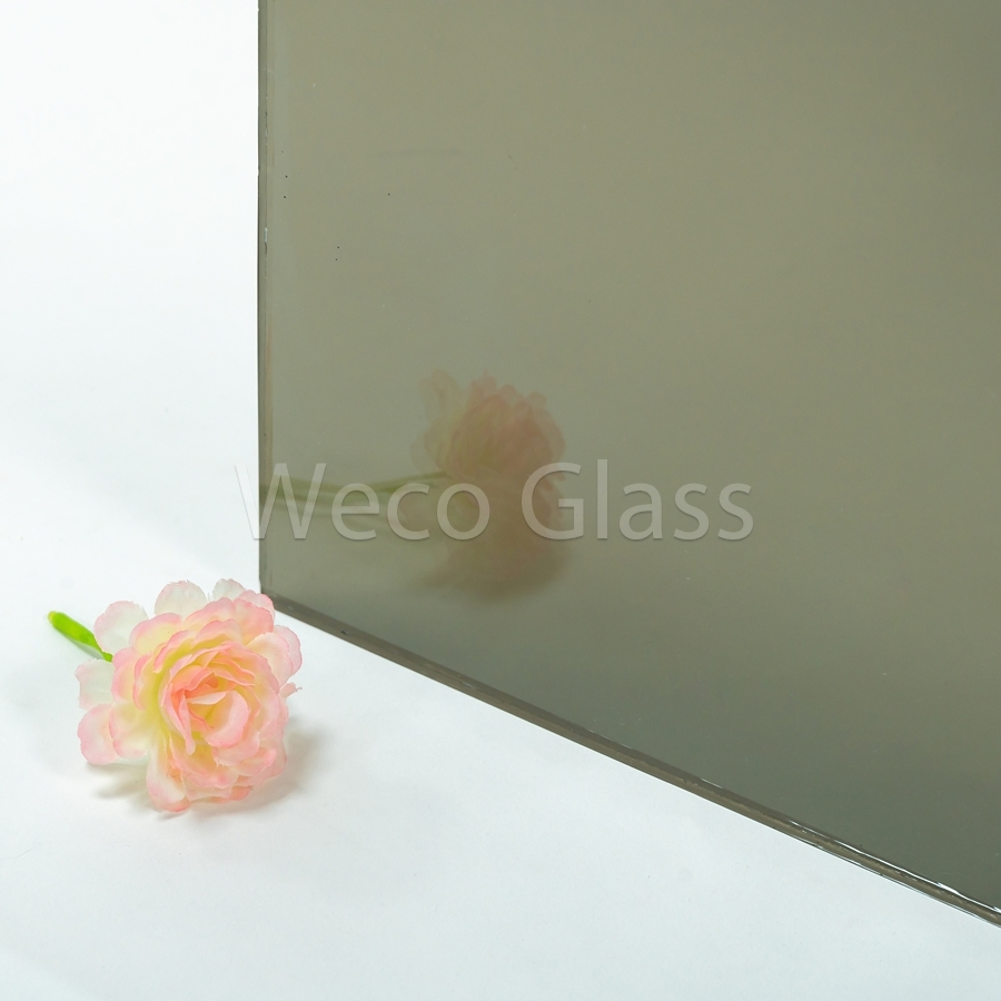 High Transparency 0.2mm Cutting Tolerance Colored Tinted Car Glass for Doors