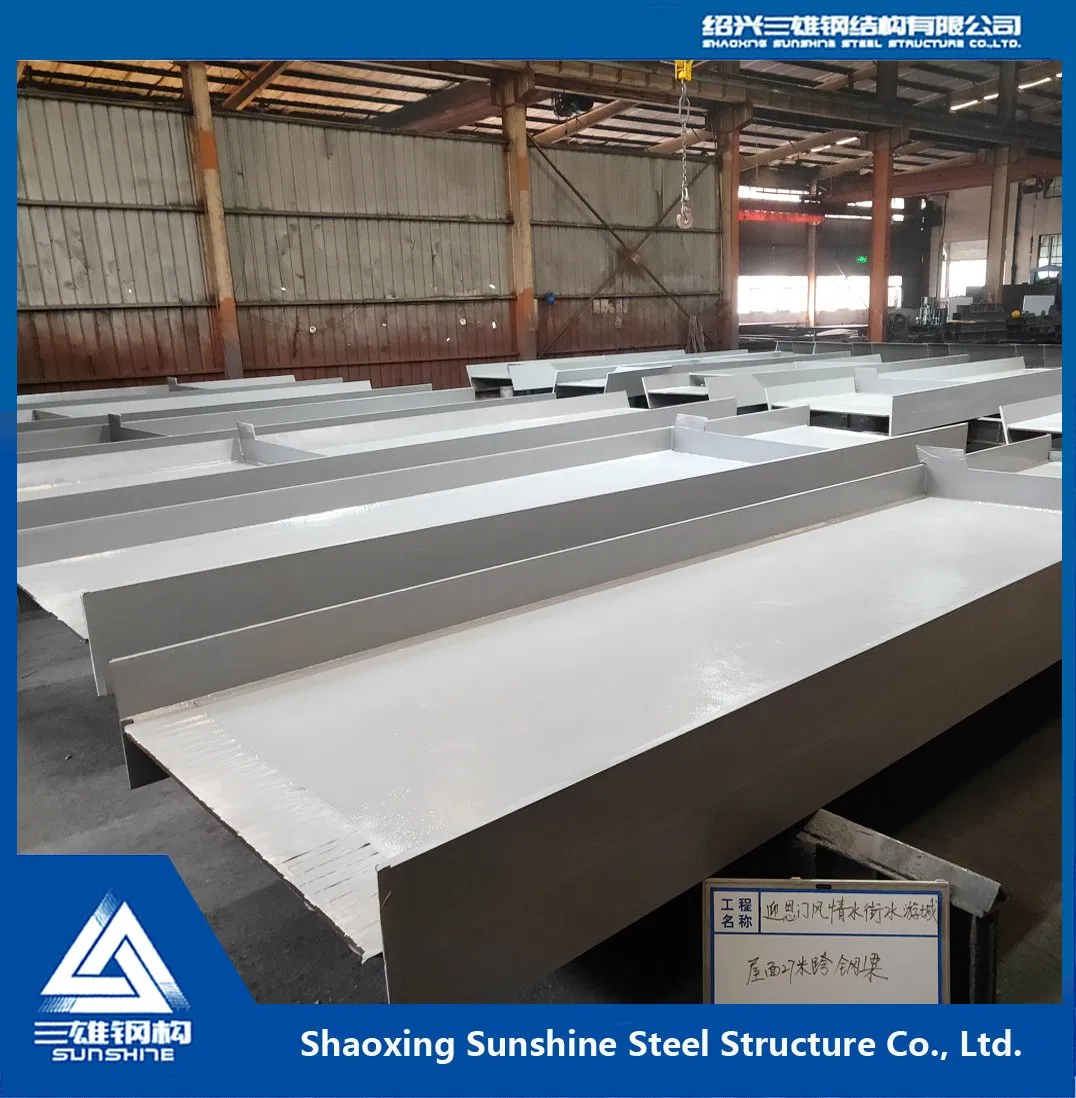 27 Meters Long Span Roofing Galvanized Steel Beam of Style Street