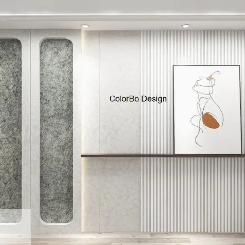 Acoustic Wall Panel 4 by 9 feet in for Home, Living Room and Office Sound Quality