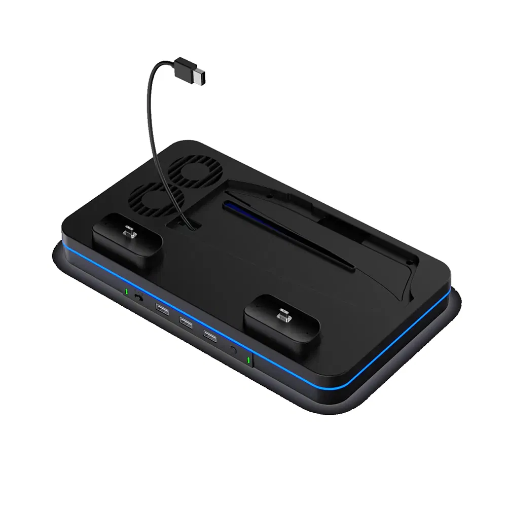 Wholesale Charging Dock for PS5 Slim / PRO Stand and Cooling Station with Controller Charger RGB Light