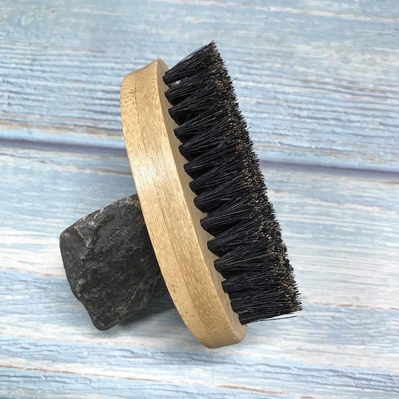 Beard Brush Stiff Boar Bristles Beard Grooming Beard Brush for Men