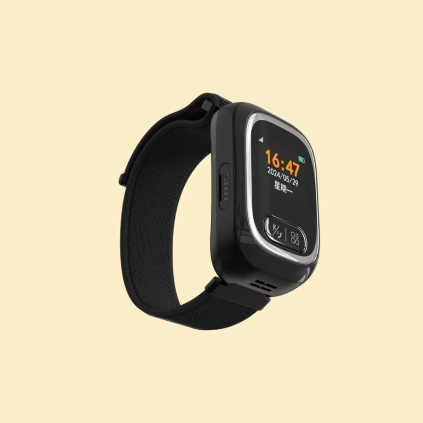 Smartwatch with Color Touch Screen for Senior GPS Tracking