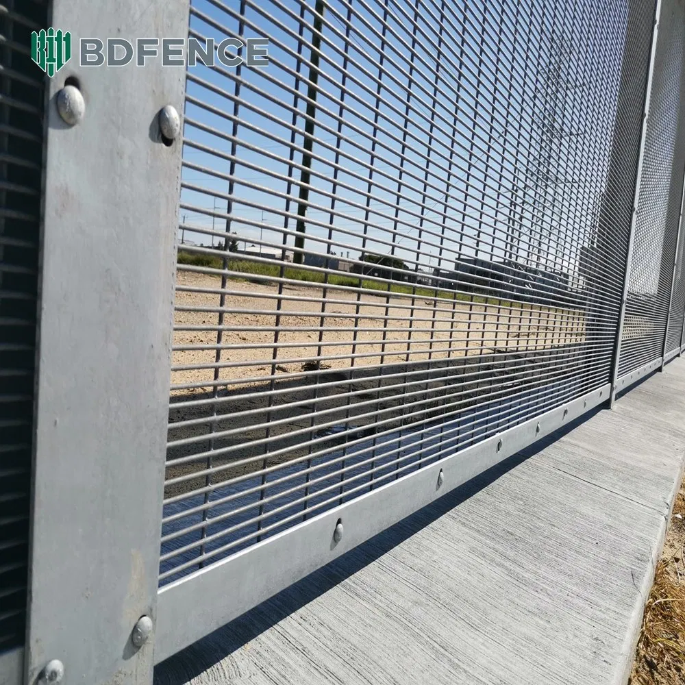 High Security Fence Clear View Fencing Powder Coating and Galvanized HDG Powder Coated