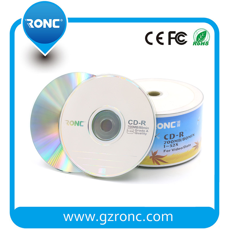 Чистые CD-R диски 700MB, 80 мин, оптом
