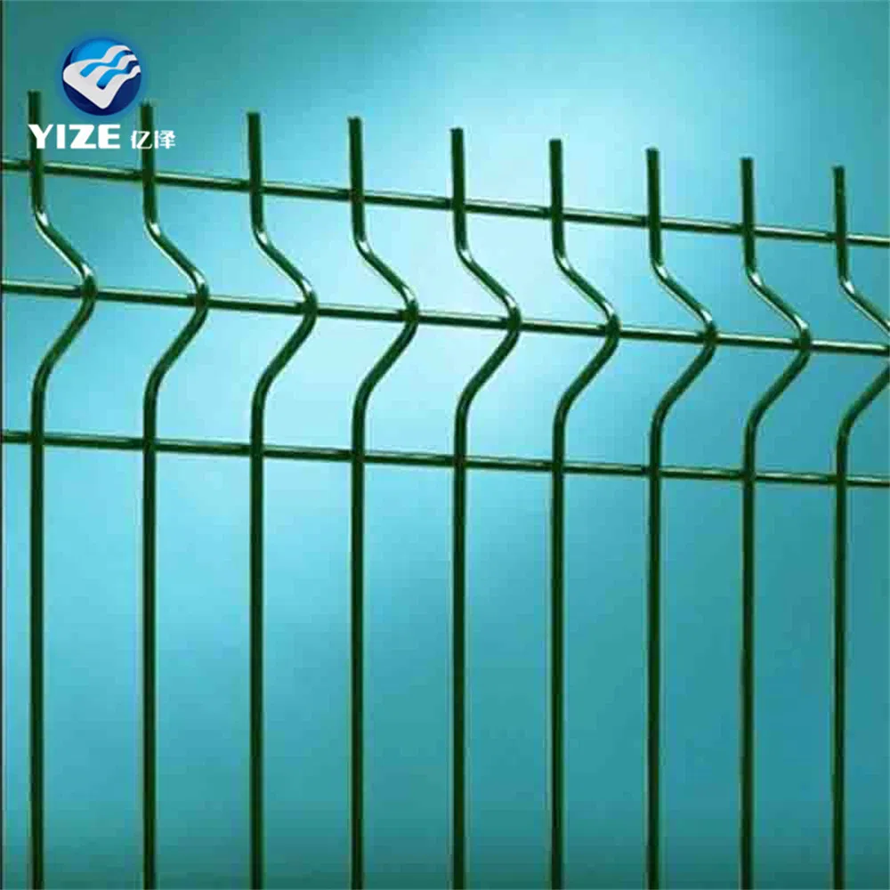 High Quality Durable 3D Welded Curved Wire Mesh Fencing