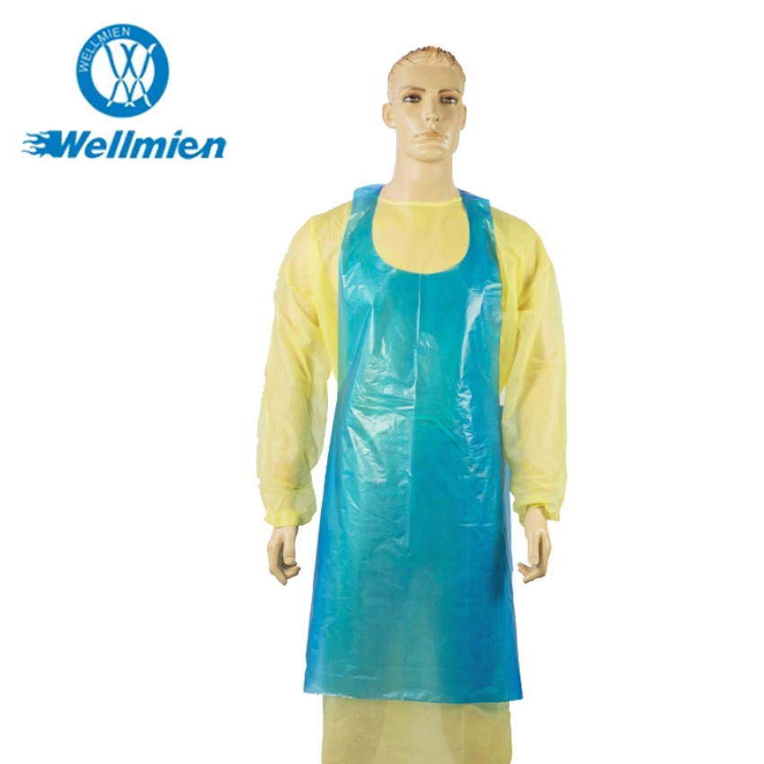 Medical Protective Aprons Disposable HDPE/LDPE Waterproof Plastic PE Apron