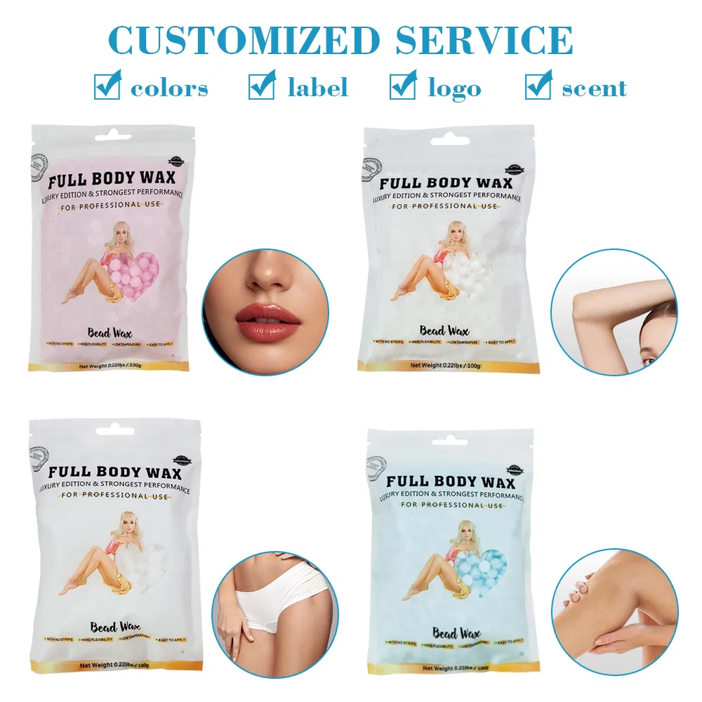 No Rosin Wax Beans 100g - Hypoallergenic Depilatory for Sensitive Skin