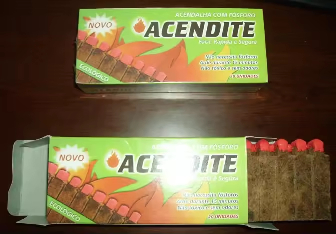 Premium Firelighter Matches with Removable Heating Bag for Easy Use