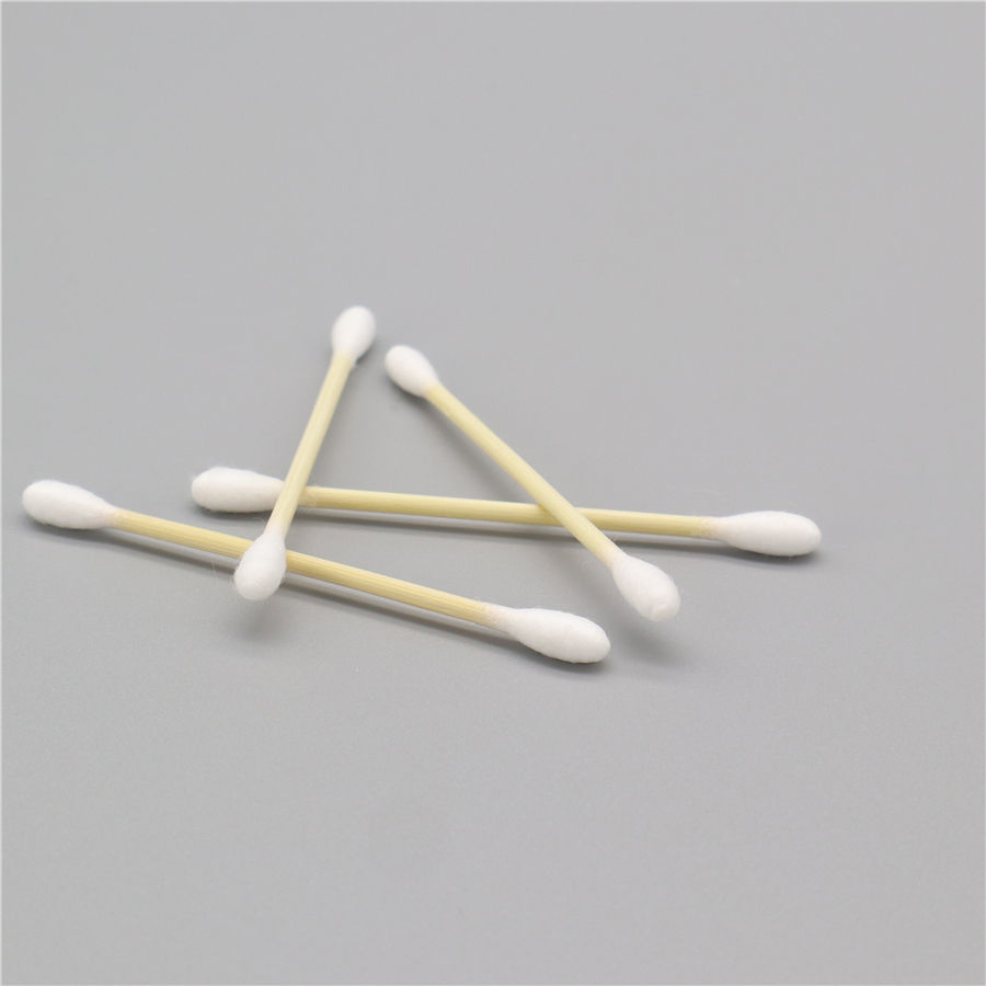Ear Cleaning Double Heads Bamboo Cotton Buds in Eco-Friendly Paper Box
