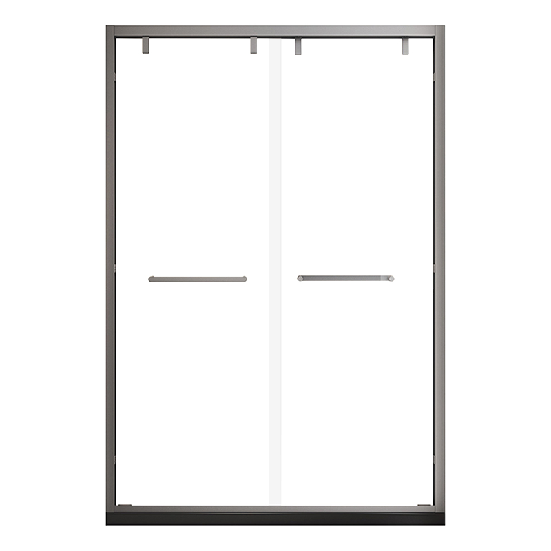 Morden Design 304 Stainless Steel Framed Corner Entry Sliding Door Shower Rooms Screen Sliding Shower Door