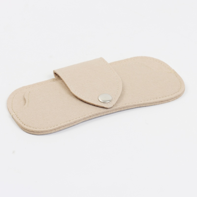 Portable Felt Eyeglasses Case Sunglasses Storage Case Pouch Bag Soft Felt Glasses Case
