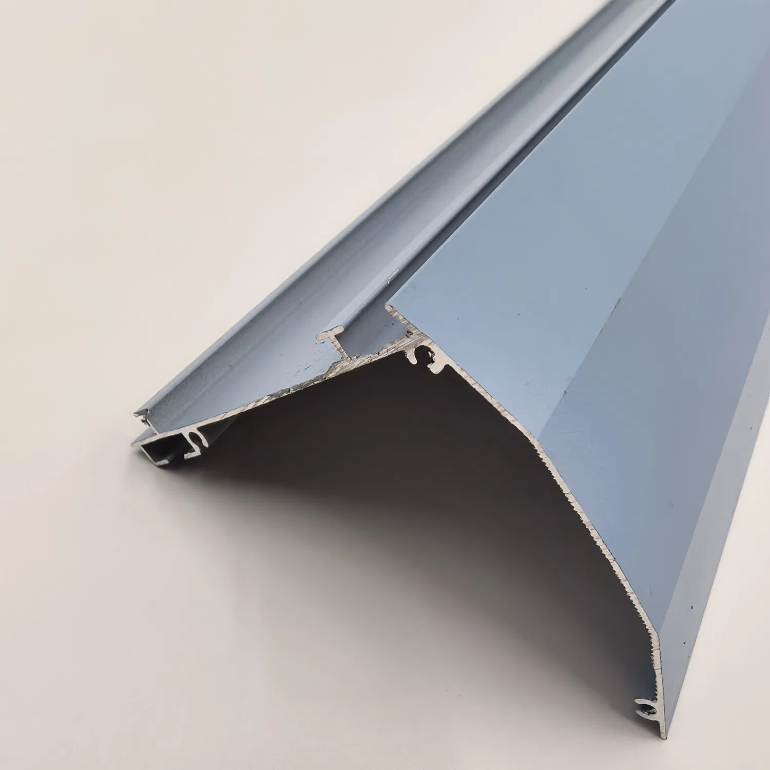 Heavy-Duty Aluminum Curtain Track with Strong Brackets for Large Windows