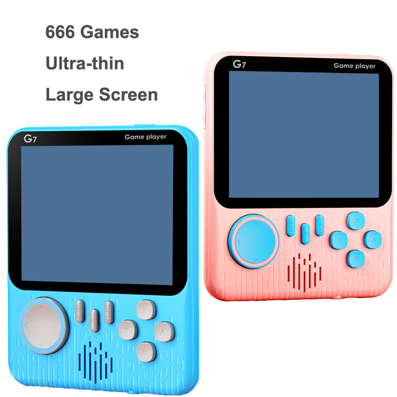 Портативная консоль G7 с 666 играми, 3.5-дюймовый экран