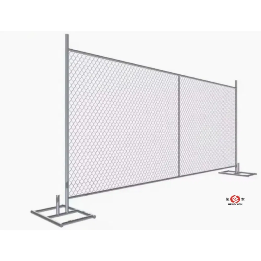 Hot Dipped Galvanized America Portable Chain Link Temporary Fence /Fence Panel 6' X 10' Fencing