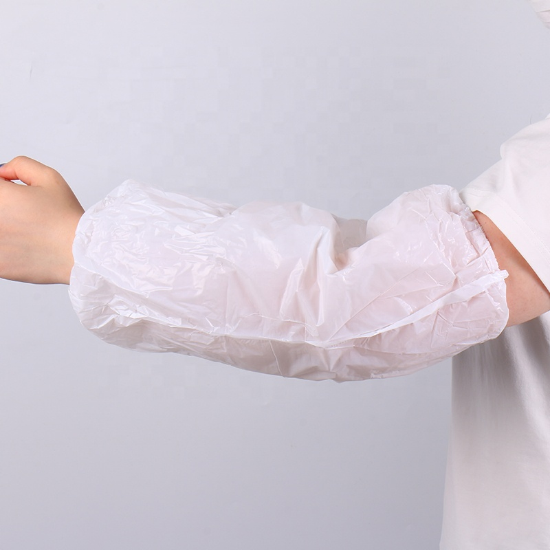 Factory Price Hospital Equipment PE CPE Waterproof Sleeve Cover