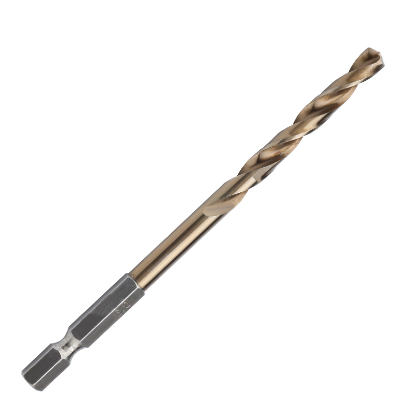 Quick Change Hex Shank HSS 5% Cobalt Drill Bit for Metal