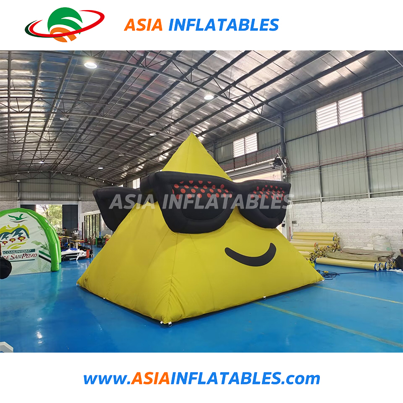 Inflatable Smiley Faces Replicas for Advertising and Events