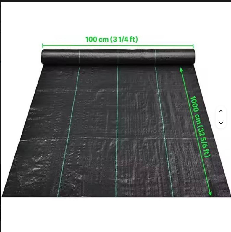 PP Weed Control Cloth Garden Weed Mat Black Mulch Anti Grass Clothground Cover Mat