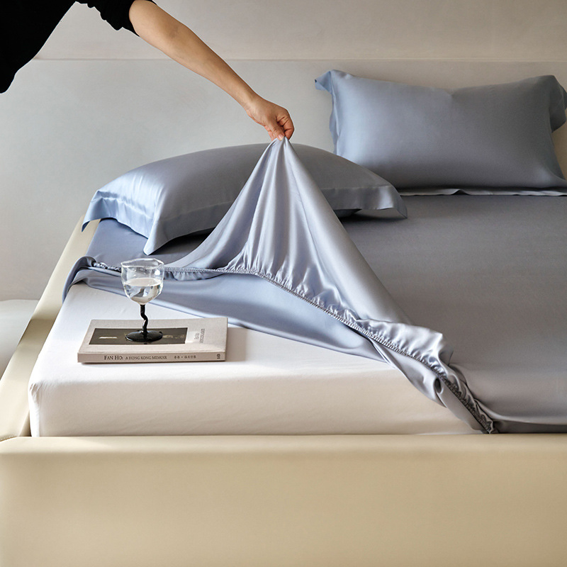 Luxury Cool Max 0.26 100s 100% Tencel Mattress Protector Cover Fitted Sheet