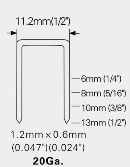 Пневматический степлер 20gauge FDY-1013J для мебели