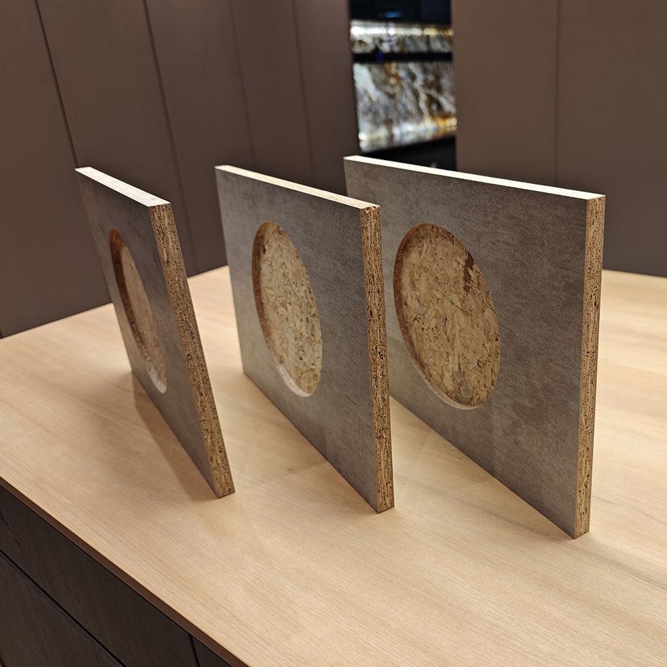 Plain Veneer Construction Office Raw Furniture Particle Board Chipboard Production Line