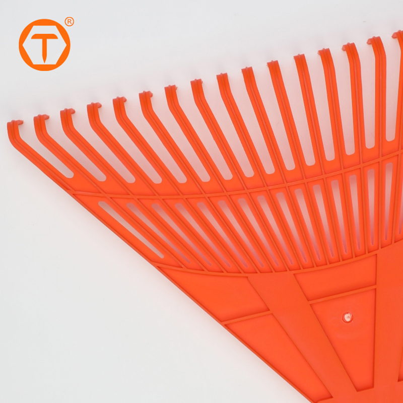 22 Teeth Garden Rake Hand Tool Cleaning Rake for Lawn