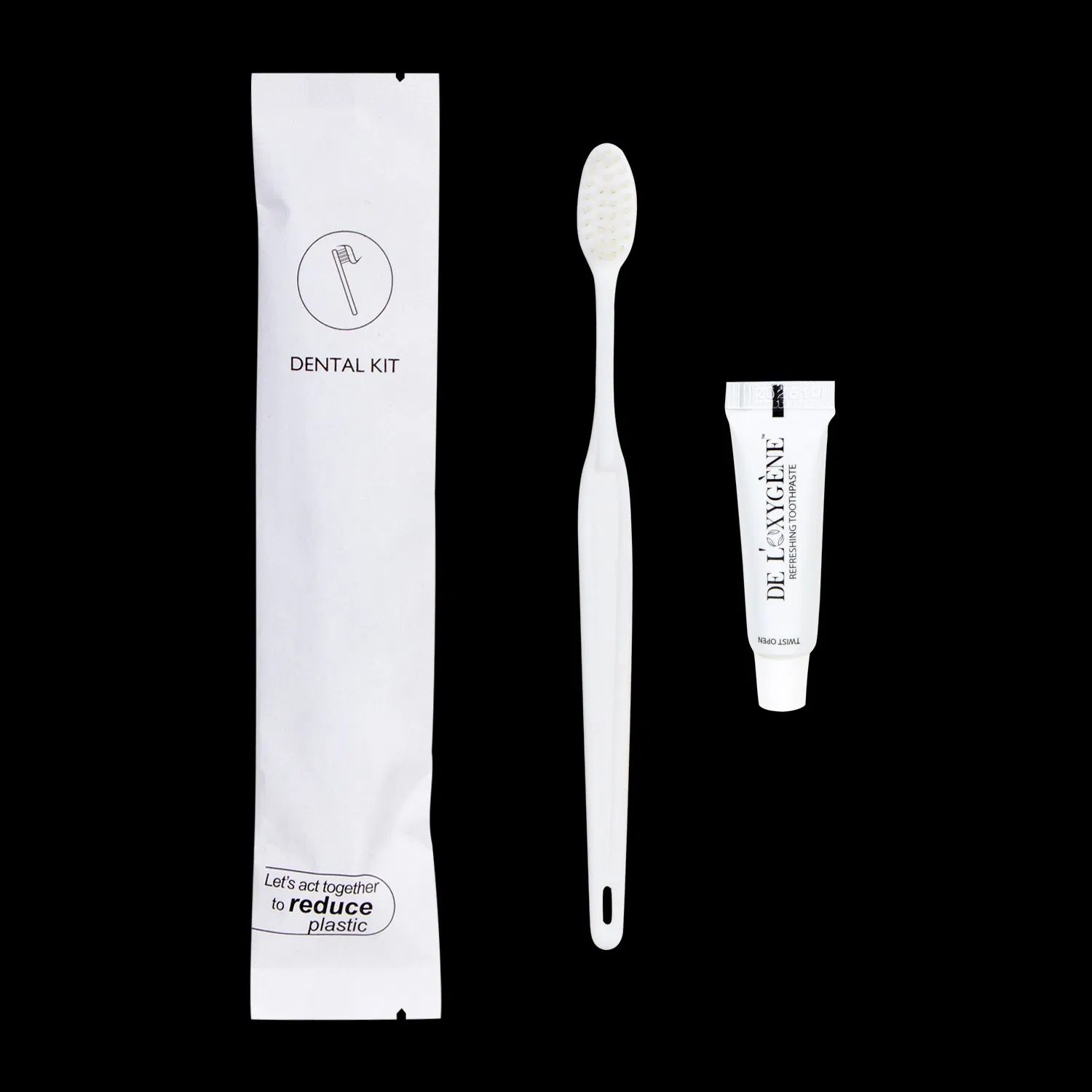 Th15 PP Toothbrush Hygienic Hotel Plastic Toothbrush with Individually Wrapped for Safety