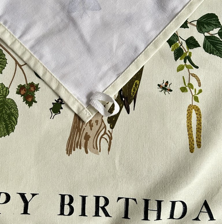 Custom Digital Printed Bird Napkins Tea Towels