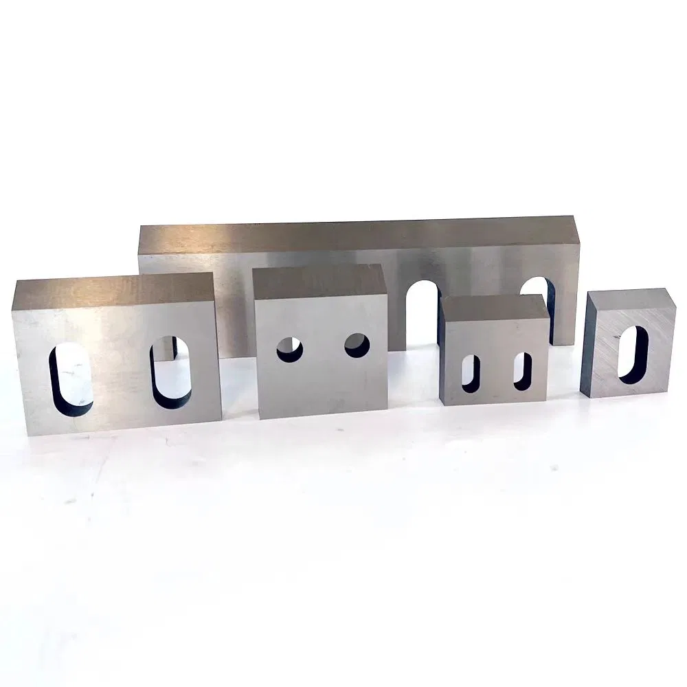 Advanced New H13 9crsi SKD11 D2 DC53 Material High-Speed Steel Industrial Knife for Plastic Wood Rubber Metal Shredder Crusher Machine Blade