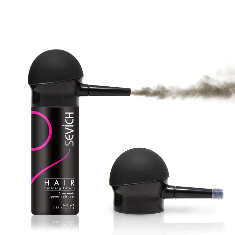 Wholesale Hair Building Fibers Hold Spray Fiber for Men's Hair Care Products
