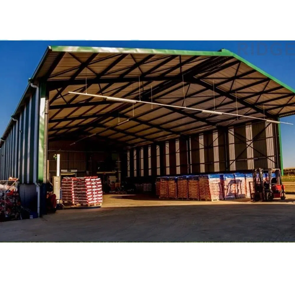 Commercial Portable Poultry Building Indoor Arena Horse Prefab Prefabricated Agriculture Barns