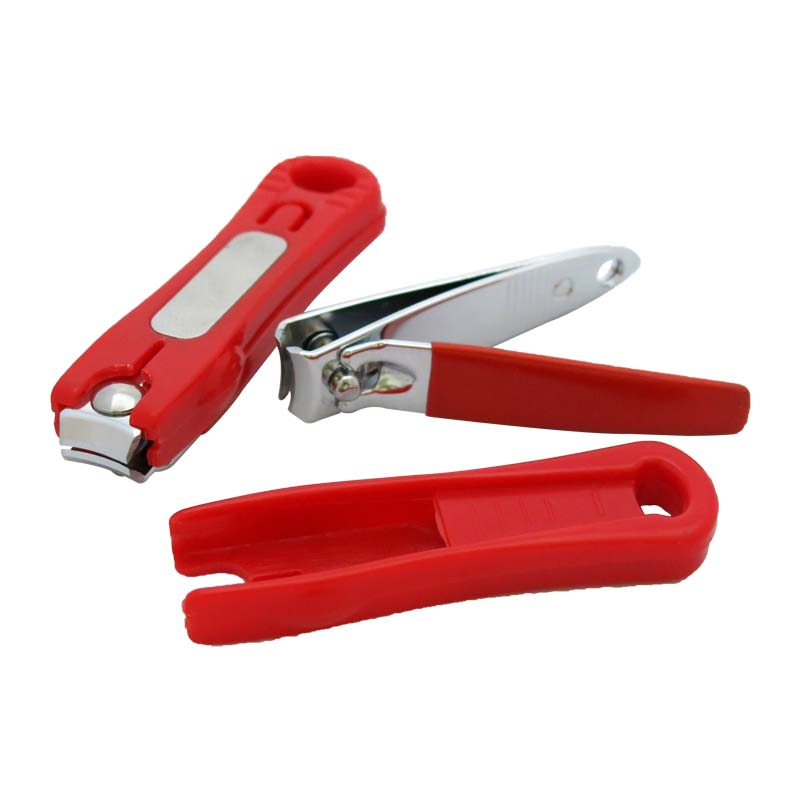 Nail Set Factory Promotional Baby Nail Clipper with Plastic Cover (602S-2)
